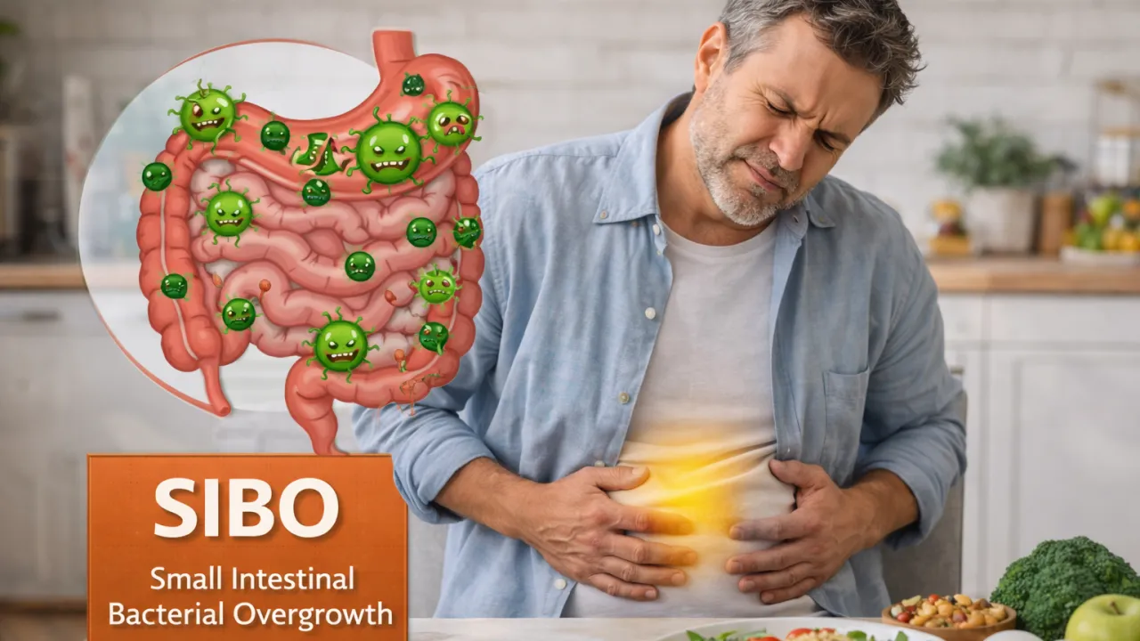 SİBO (İnce Bağırsakta Bakteri Artışı): Belirtiler, Nedenler ve Fonksiyonel Tıp Yaklaşımı